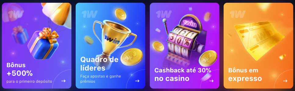 1win Todos os bônus e ofertas